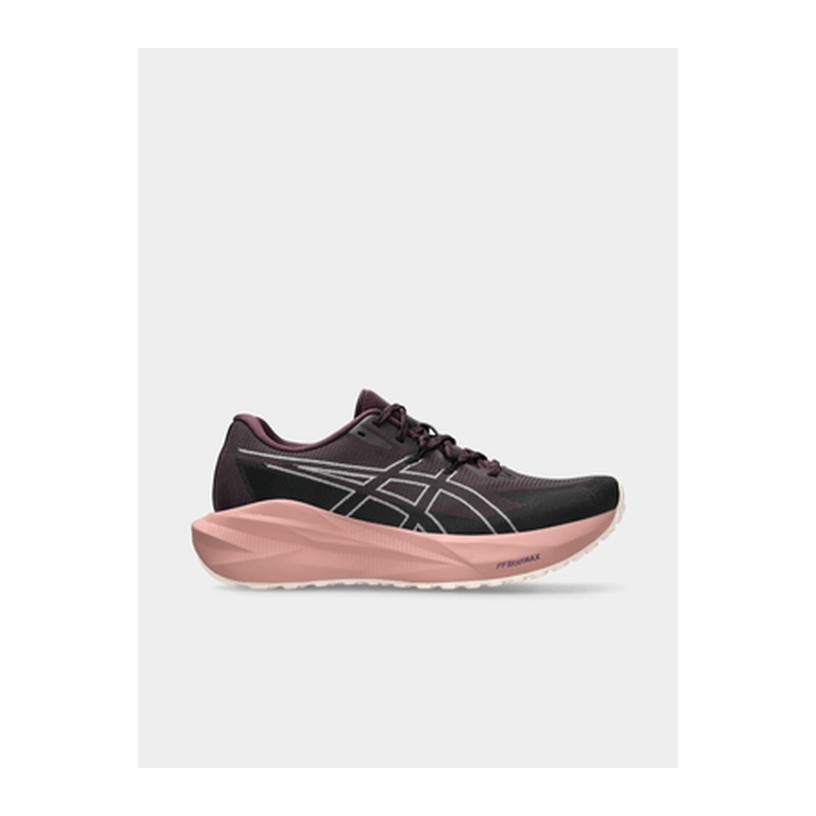 ASICS Womens  Blazeblast Dark Aubergine/Rose Dust Trail Runnning Shoes