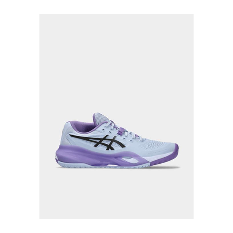 ASICS Womens Gel-Resolution X Night Energy Blue/Fade Tennis Shoes