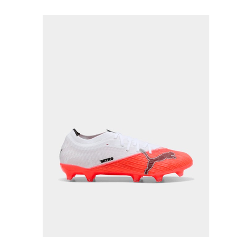 Puma Mens Ultra Nitro 7 Match FG/AG Red/White Boots