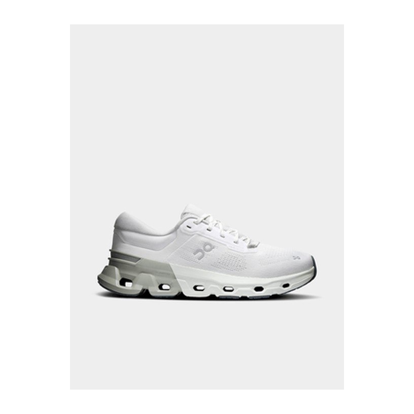 On Mens Cloudflyer 5 Ivory/Tan Running Shoes