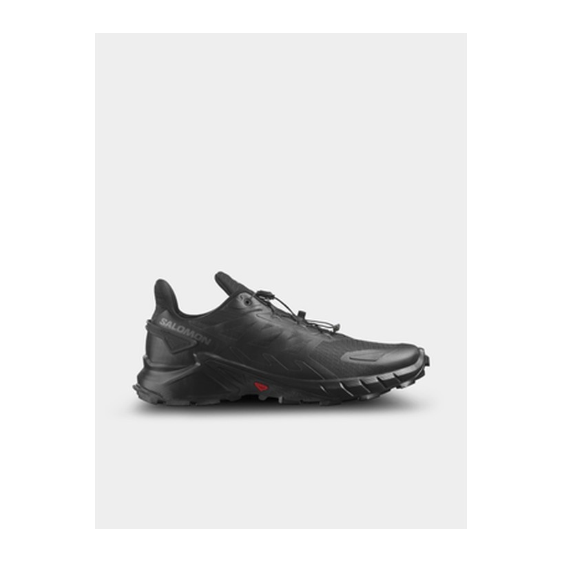 Salomon Mens Supercross 4 Black/Black Trail Running Shoes