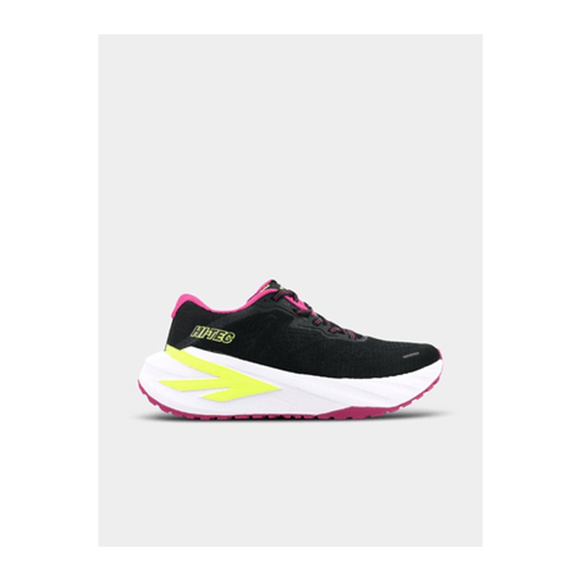 Hi-Tec Womens Toyon Black/Fuchsia Trail Running Shoes