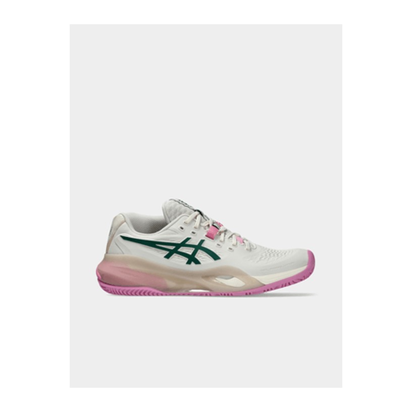 ASICS Womens Gel-Resolution X Padel Soft Oat/Jewel Padel Shoes
