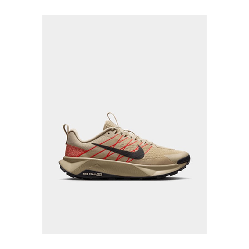 Nike Mens Reactx Wildhorse 10 Beige/Red Trail Running Shoes