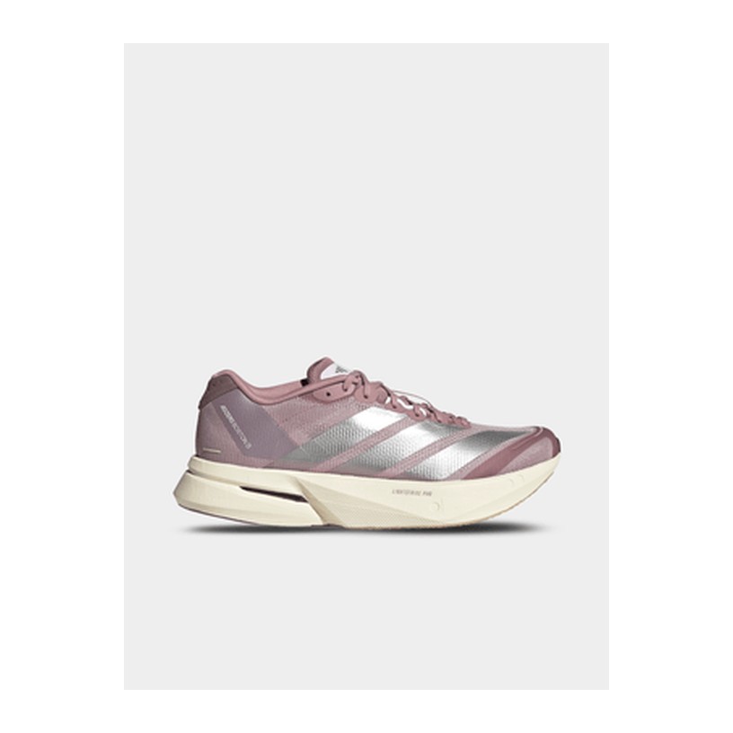 adidas Womens Adizero Boston 13 Magic Mauve/Silver Metallic Running Shoes