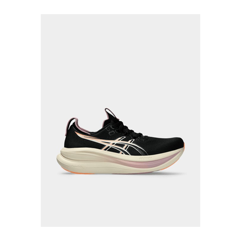 ASICS Womens Gel-Nimbus 28 Black/Taro Purple Running Shoes