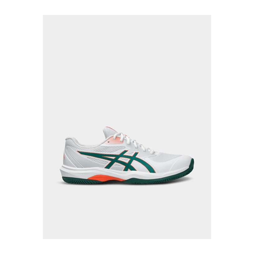 ASICS Mens Game FF White/Jewel Green Padel Shoes