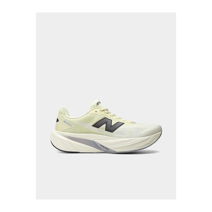 New Balance Mens Fuelcell Rebel V5 Pistachio Butter/Digital Mist Running Shoes