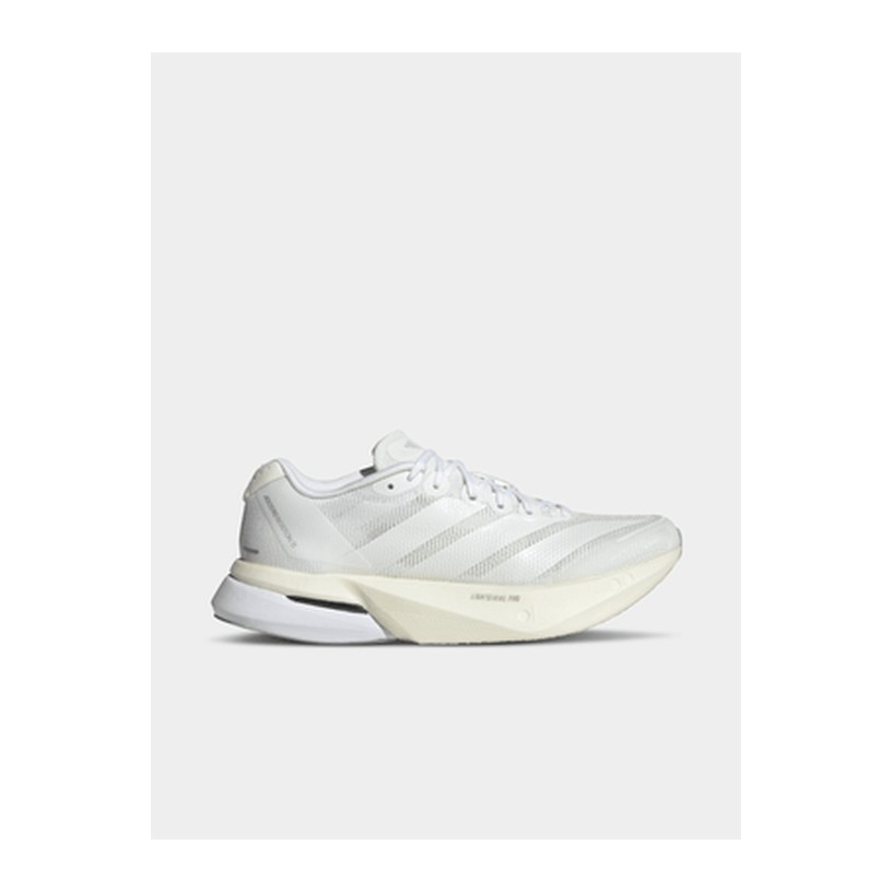 adidas Womens Adizero Boston 13 Cloud White/Metallic Running Shoes