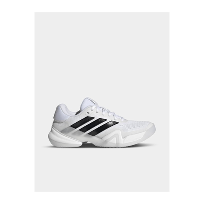adidas Womens Barricade 14 White/Black Tennis Shoes