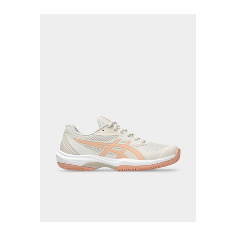 ASICS Womens Game FF Soft Oat/Cantaloupe Tennis Shoes