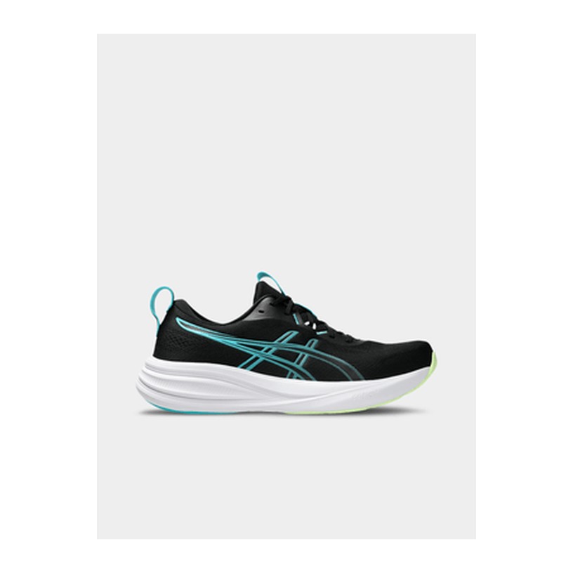 ASICS Mens Gel-Pulse 17 Black/Energy Aqua Running Shoes
