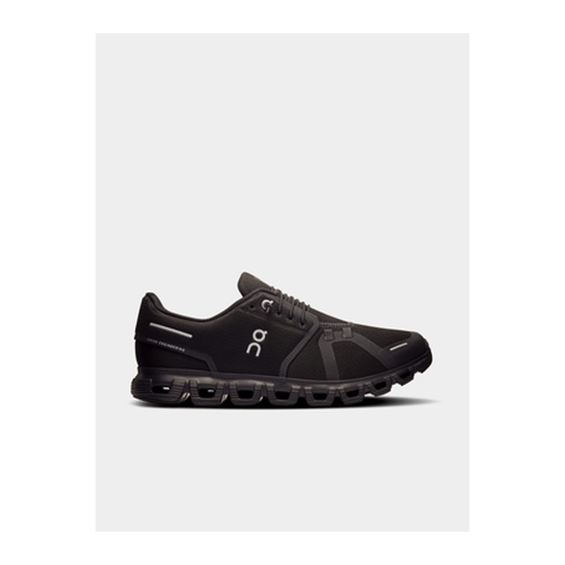 On Mens Cloud 6 Black Running Shoes