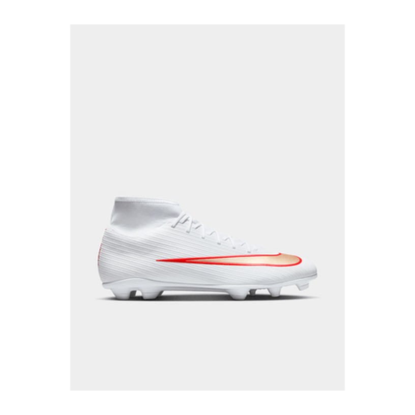 Nike Mens Mercurial Superfly 11 Club FG/MG White/Crimson Boots