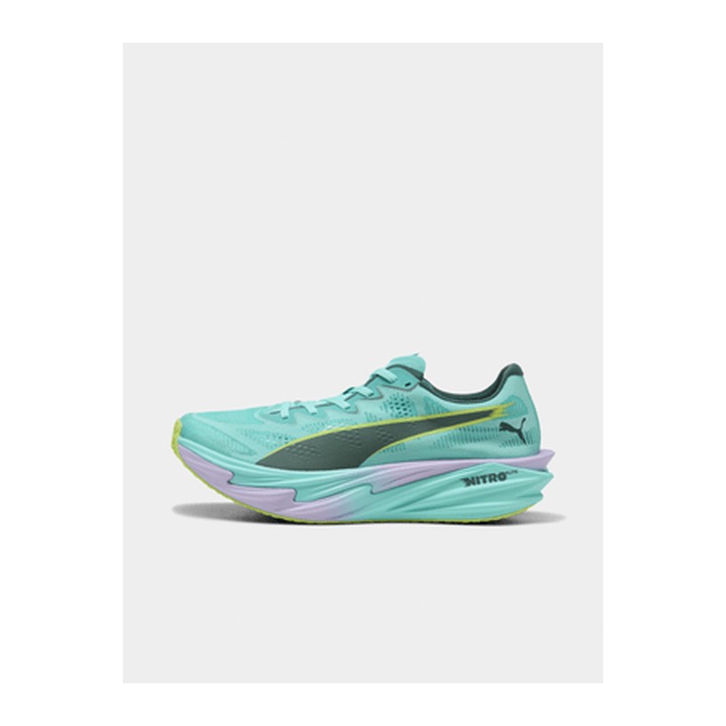 Puma Mens HYROX Deviate Nitro Elite 4 Intense Mint/Light Lavender Running Shoes