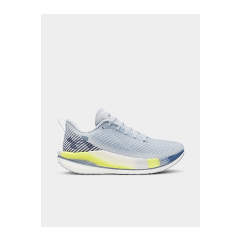 Under Armour Womens Velociti SPD Blue Fog/Yellow Running Shoes