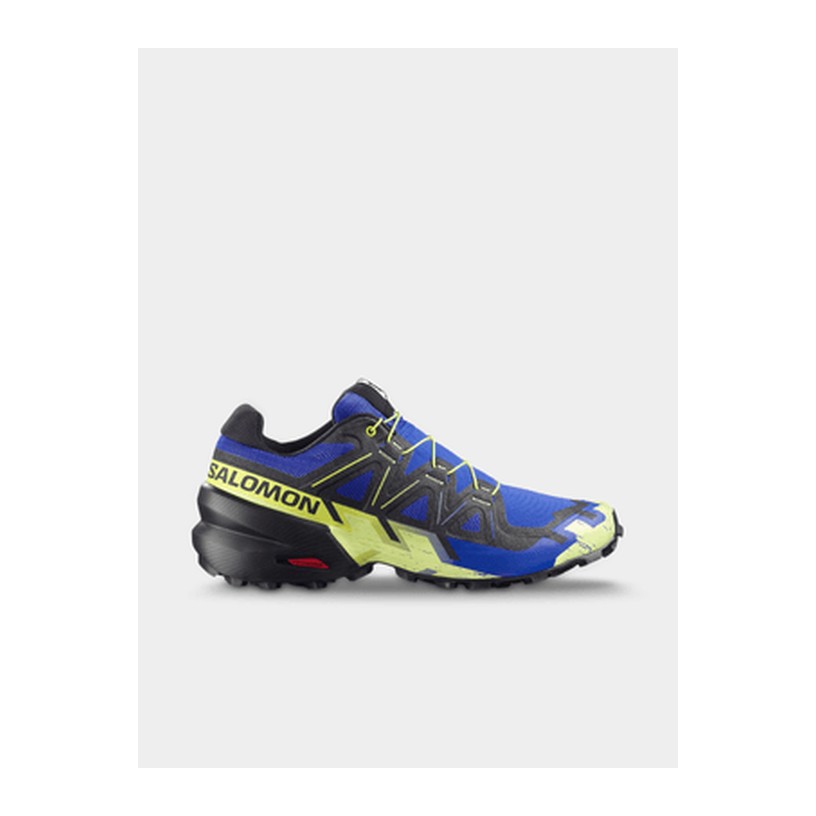 Salomon Mens Speedcross 6 Blue/Green Trail Running