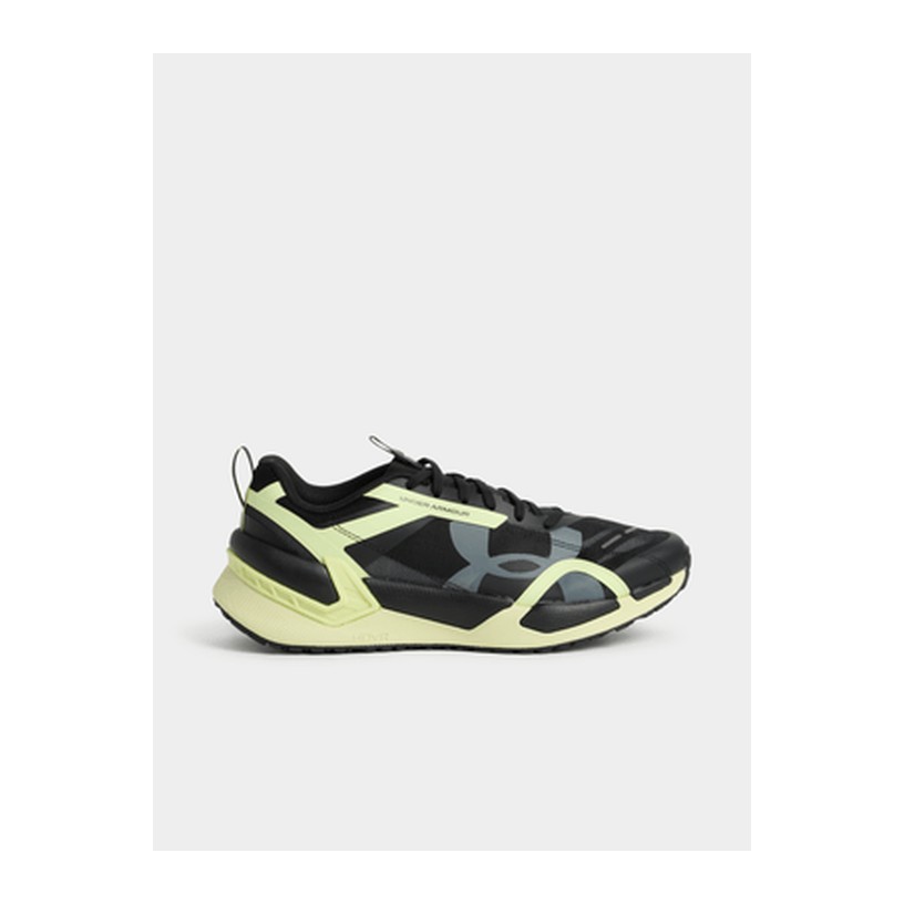 Under Armour Mens Reign XT Black/Green Training Shoes