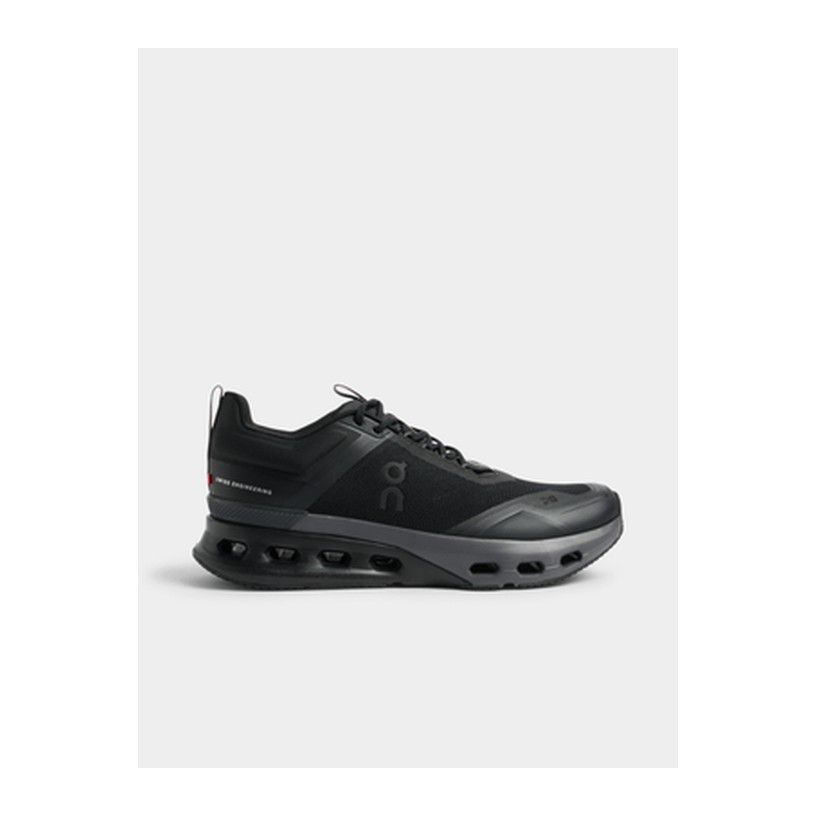 On Mens Cloudnova X Eclipse/Black Running Shoes