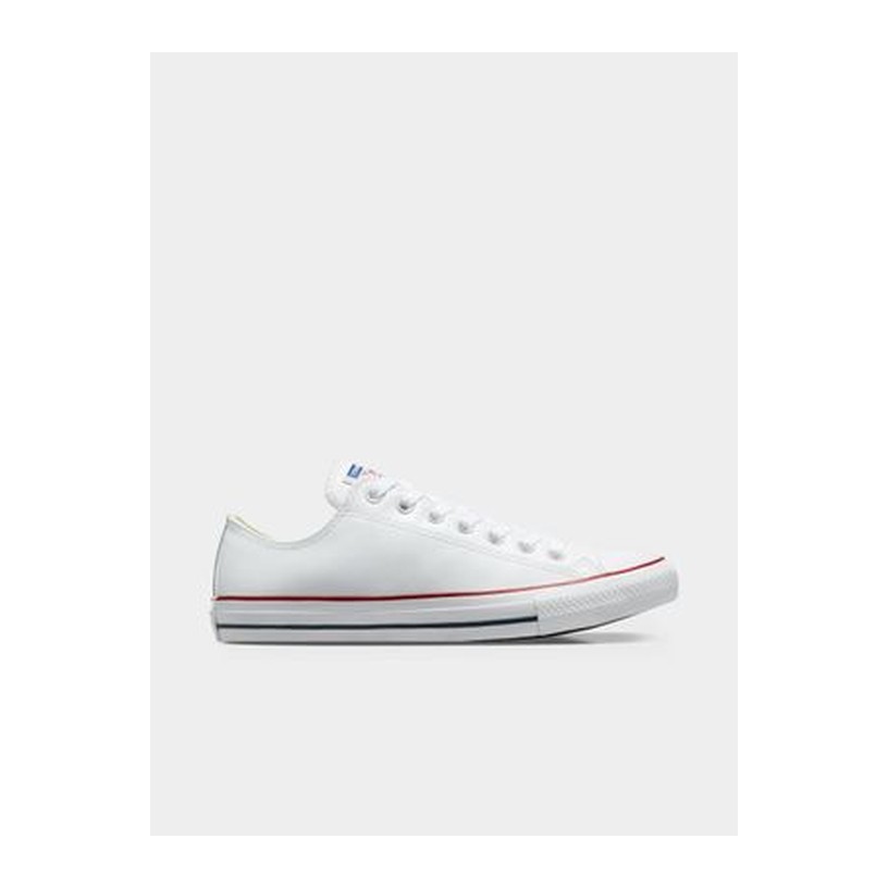 Converse Mens All Star Leather White Low Sneakers