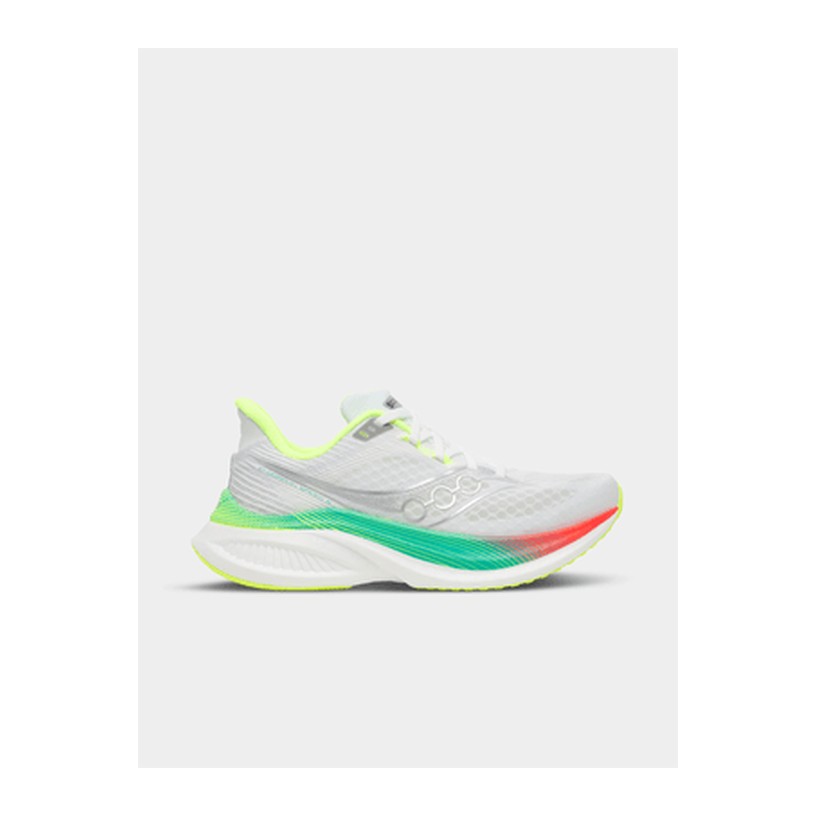Saucony Womens Endorphin Speed 5 White/Multi Running Shoes