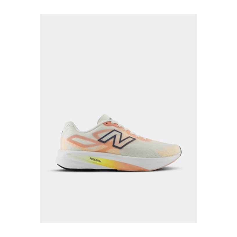 New Balance Womens Fuelcell Flite-R White/Orange Running Shoes