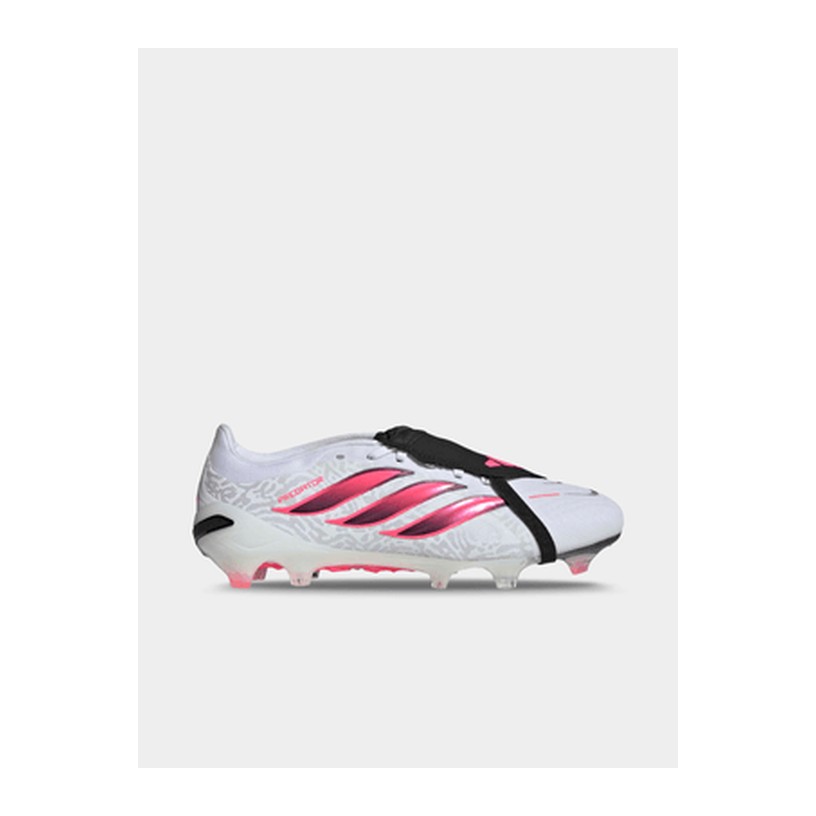 adidas Mens Predator Pro Fold-Over Tongue FG White/Red Boots