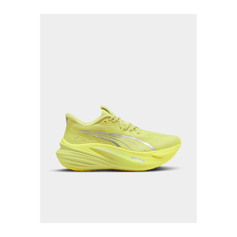 Puma Womens MagMax Nitro 2 Lime Squeeze Running Shoes