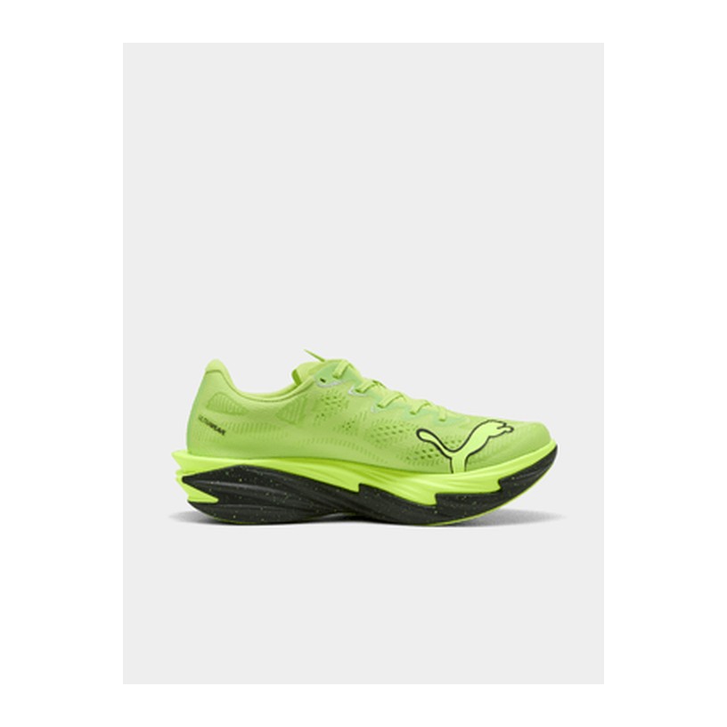 Puma Womens Deviate Nitro Elite 4 Sunny Lime Running Shoes