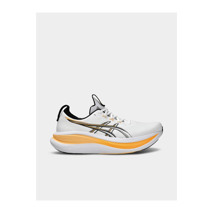 ASICS Mens Gel-Nimbus 28 Stadium Orange/White Running Shoes