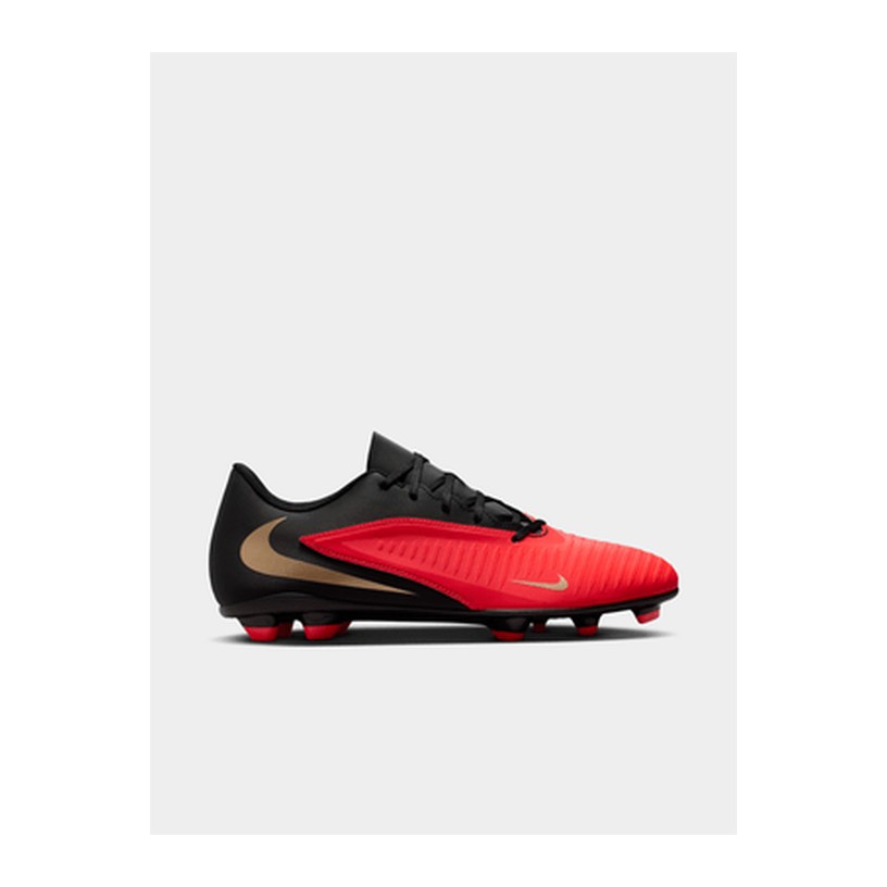Nike Mens Phantom 6 Club Low FG/MG Red/Black Boots