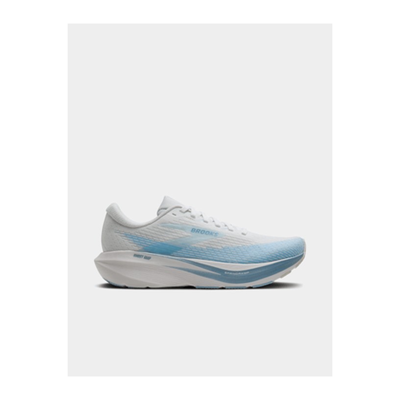 Brooks Womens Ghost Amp Blue/Metallic Running Shoes