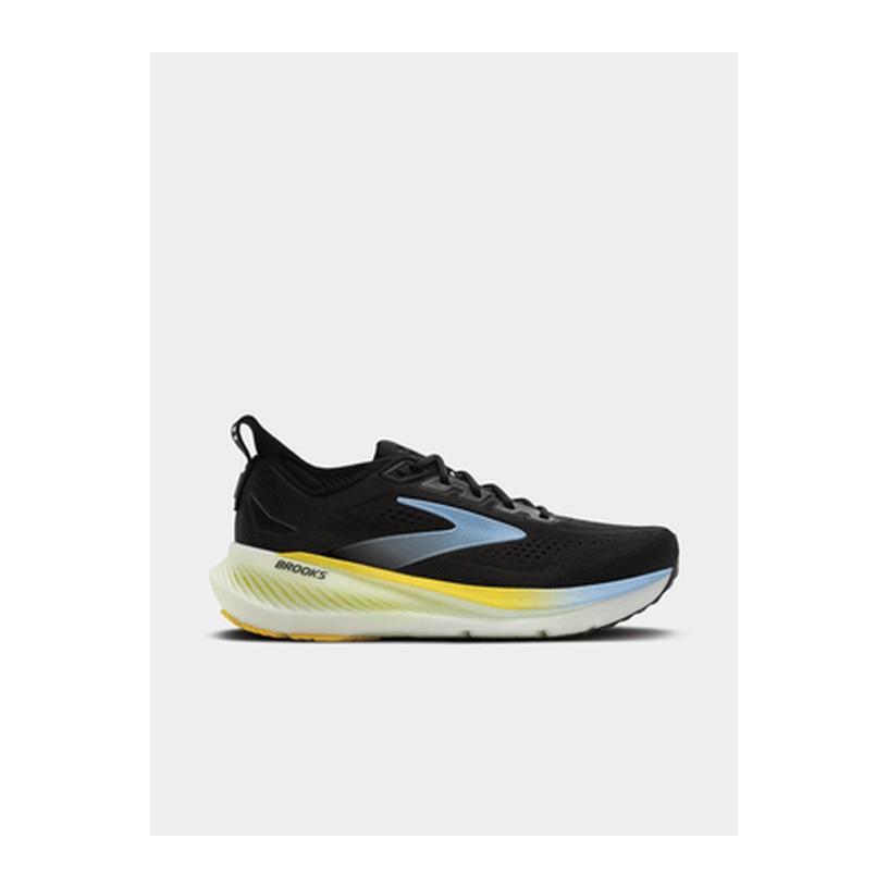 Brooks Mens Glycerin 23 Black/Cyber Yellow Running Shoes