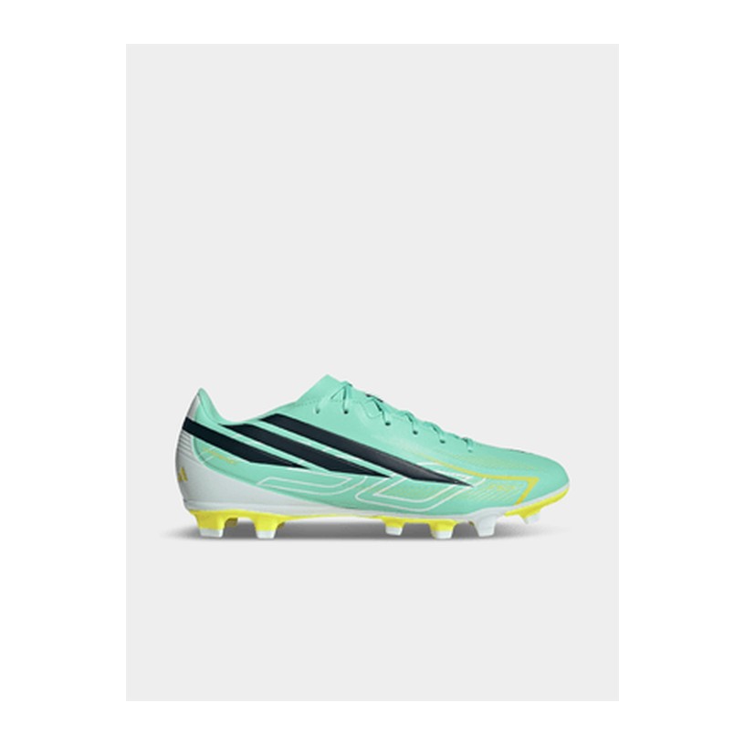 adidas Men's F50 Hyperfast Club FG/MG Green Boots