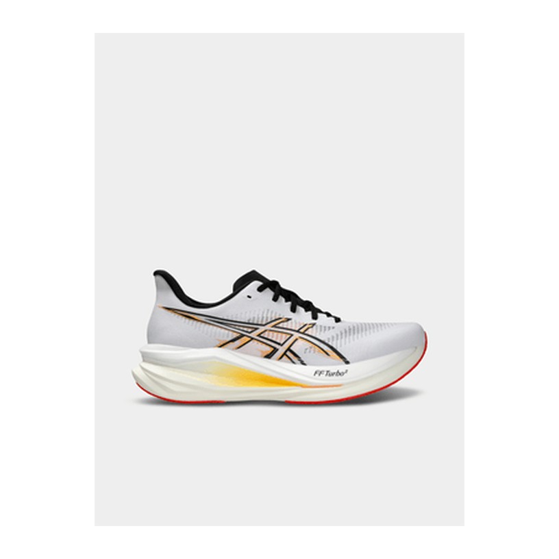 ASICS Mens Sonicblast 2 White/Stadium Orange Running Shoes