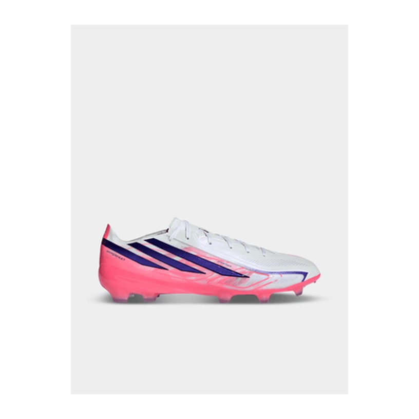 adidas Mens F50 Hyperfast Pro FG White/Purple Boots