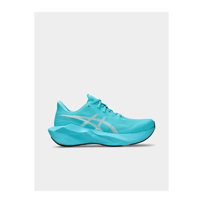 ASICS Womens Novablast 6 Energy Aqua/White Running Shoes