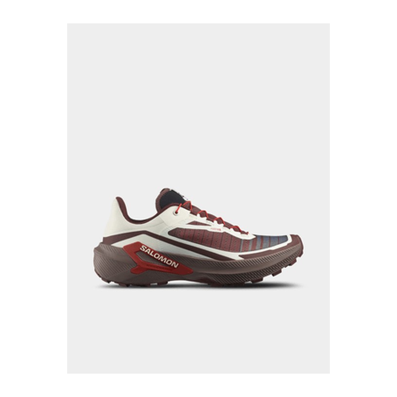 Salomon Mens Genesis 2 Vanilla Ice/Lava Falls Trail Running Shoes